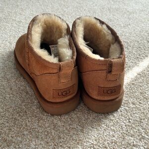 UGG ultra mini bootie , tan size 8.  Only worn a few times, excellent condition